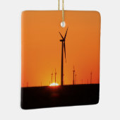 Windturbine Keramikornament (Rechts)