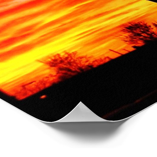 Windturbine Poster (Ecke)