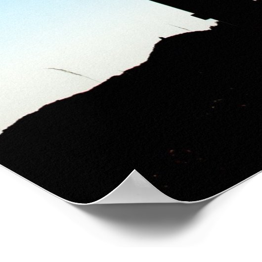 Windturbine Poster (Ecke)