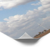 Windturbine Poster (Ecke)