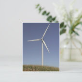 Windturbine Postkarte (Stehend Vorderseite)
