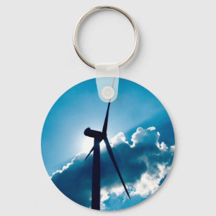 Windturbine Schlüsselanhänger