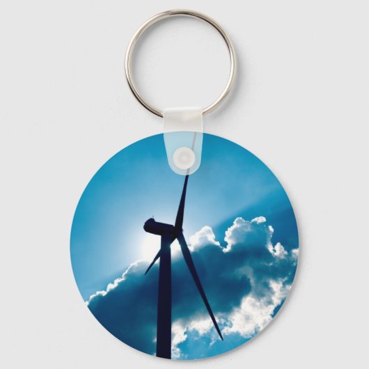 Windturbine Schlüsselanhänger (Vorderseite)