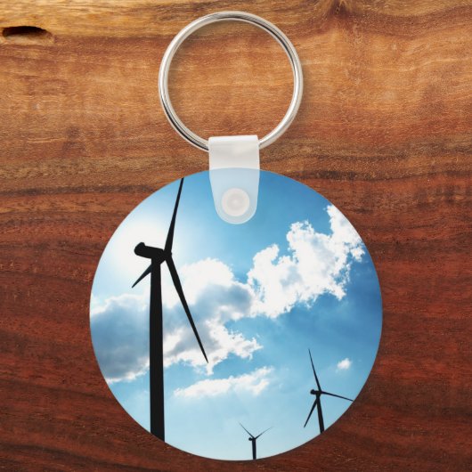 Windturbine Schlüsselanhänger (Vorderseite)
