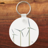 Windturbine Schlüsselanhänger (Vorderseite)