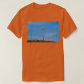 Windturbine Tilos T-Shirt (Design vorne)