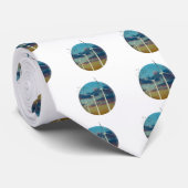 Windturbinen bemalt Sky Krawatte (Gerollt)