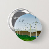 Windturbinen Button (Vorne & Hinten)