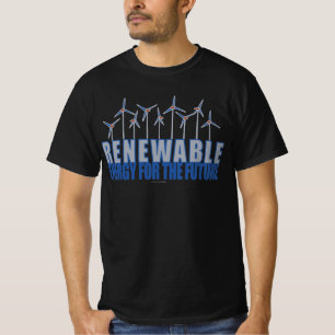 Windturbinen für Power T-Shirt