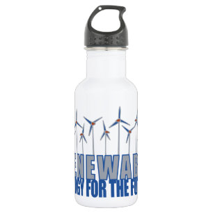 Windturbinen für Power Trinkflasche