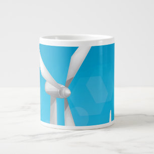 Windturbinen Jumbo-Tasse