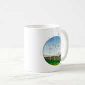 Windturbinen Kaffeetasse (VorderseiteRechts)