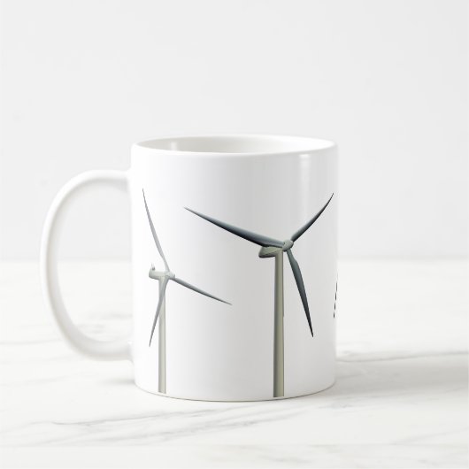 Windturbinen Kaffeetasse (Links)