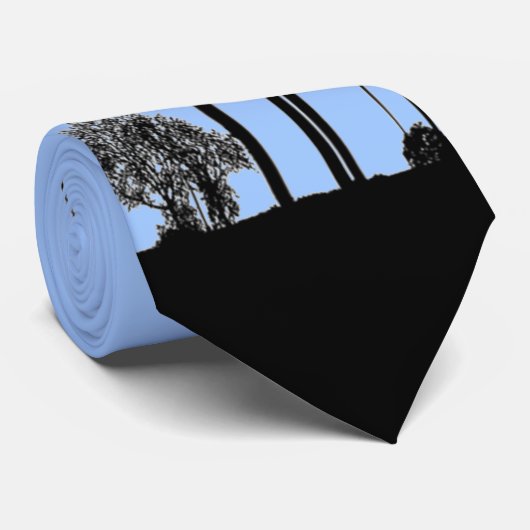 Windturbinen Krawatte (Gerollt)