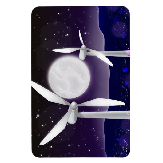 Windturbinen Magnet (Vertikal)