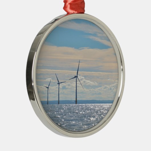 Windturbinen Ornament Aus Metall (Rechts)