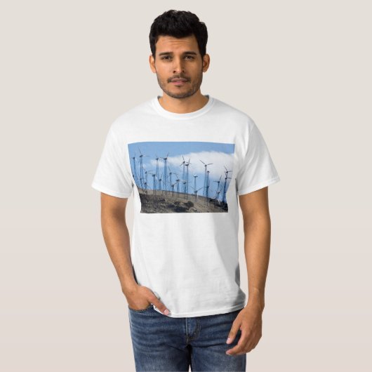 Windturbinen T-Shirt (Vorne ganz)