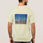 Windturbinen T-Shirt (Rückseite)