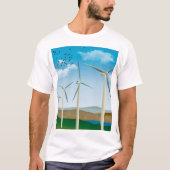 Windturbinen T-Shirt (Vorderseite)