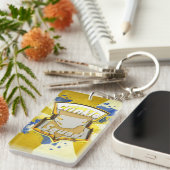 Windungs-Abzeichen-Schlüsselanhänger Schlüsselanhänger (Vorderseite rechts)