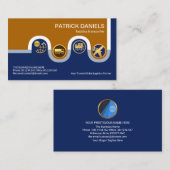 Windvertrieb Transport Logistik Visitenkarte (Vorne/Hinten)