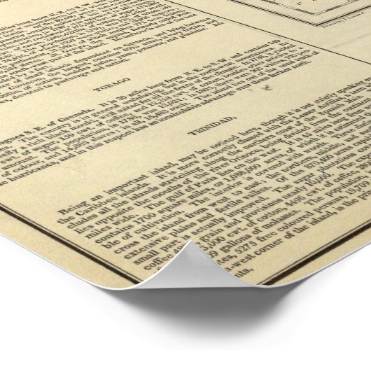 Windward Islands 2 Poster (Ecke)