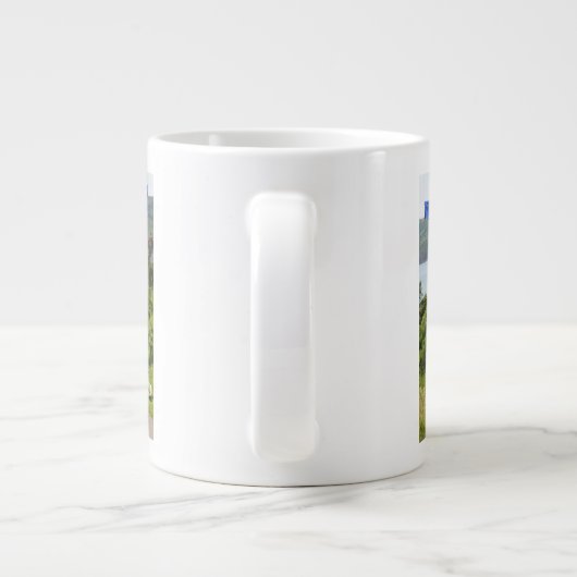"Windward Zuhause" Jumbo-Tasse (Rückseite)