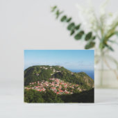Windwardside Saba Postkarte (Stehend Vorderseite)