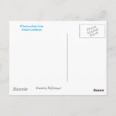 Windwardside Saba Postkarte (Rückseite)