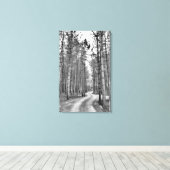 Windweg Leinwanddruck (Insitu (Holzboden))