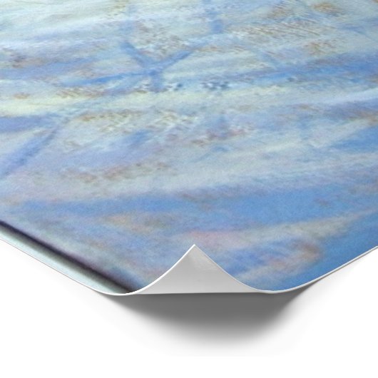 Windweg Morzine Poster (Ecke)