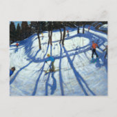 Windweg Morzine Postkarte (Vorderseite)