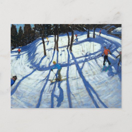 Windweg Morzine Postkarte (Vorderseite)