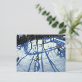 Windweg Morzine Postkarte (Stehend Vorderseite)