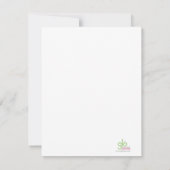 Windwhisp (Light Blue) 4,25x5,25 Einladung (Rückseite)