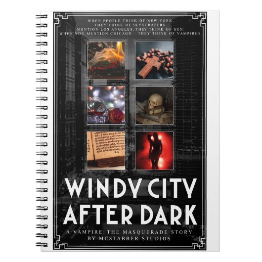 Windy City After Dark Season 5 Notebook Notizblock (Vorderseite)