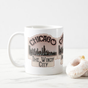 Windy City in Chicago Slogan Kaffeetasse