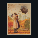 Windy City Kiss Postkarte<br><div class="desc">Anderson Design Group ist eine preisgekrönte Illustrations- und Designfirma in Nashville,  Tennessee. Der Gründer Joel Anderson leitet ein Team talentierter Künstler,  um originale Posterkunst zu kreieren,  die wie Vintage Werbedrucke von den 1920er bis 1960er Jahren aussieht.</div>