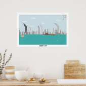 Windy City Poster (Küche)