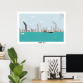 Windy City Poster (Heimbüro)