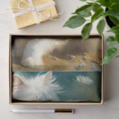 Windy Day Cats Seidenpapier (Geschenk)