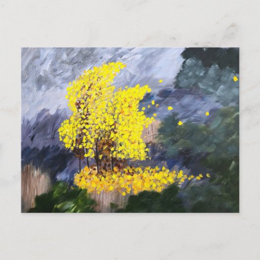 Windy Day Postcard Postkarte (Vorderseite)