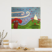 Windy Day Poster (Küche)