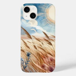 Windy Day Rustic Boho Mountain Prairie Country Case-Mate iPhone 14 Hülle
