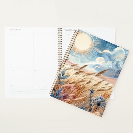 Windy Day Rustic Boho Mountain Prairie Country Planer (Anzeige)