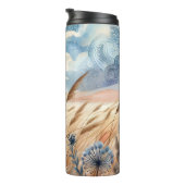 Windy Day Rustic Boho Mountain Prairie Country Thermosbecher (Nach rechts gedreht)