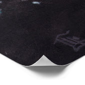 Windy Evergreen Night: Poster (Ecke)