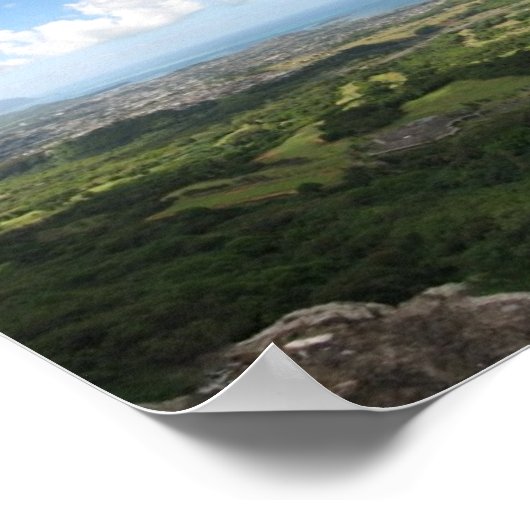 Windy Mountain Poster (Ecke)