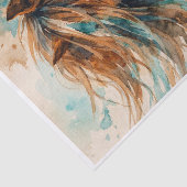 Windzerzaustes Pferd Wasserfarben-Tissue-Papier Seidenpapier (Ausschnitt)