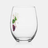 Wine a Little Lagh a Lot Funny Weinglas Ohne Stiel (Links)